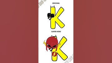 Alphabet Lore but Super Heroes  Alphabet Lore Transform 2