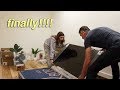PARENTS ARE HERE TO HELP!!! setting up + updating my house!!