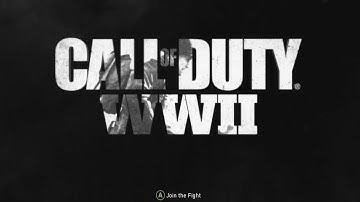 Call of Duty  WWII Open Beta PC First Match Gameplay.