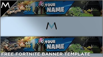 FREE Fortnite Season 5 Banner Template 2018 (PHOTOSHOP CC & CS6)