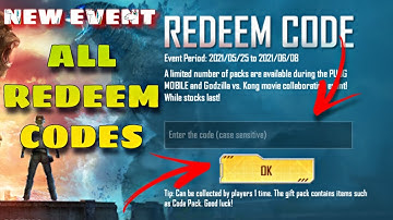 PUBG MOBILE Traverse Redeem Code!! GODZILLA VS KONG Redeem Code!!