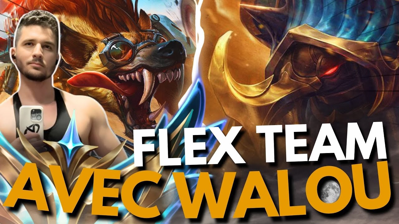 JE RANKED AVEC WALOU ET LA TEAM OTP 🐺 (le zoo des streamers) - YouTube