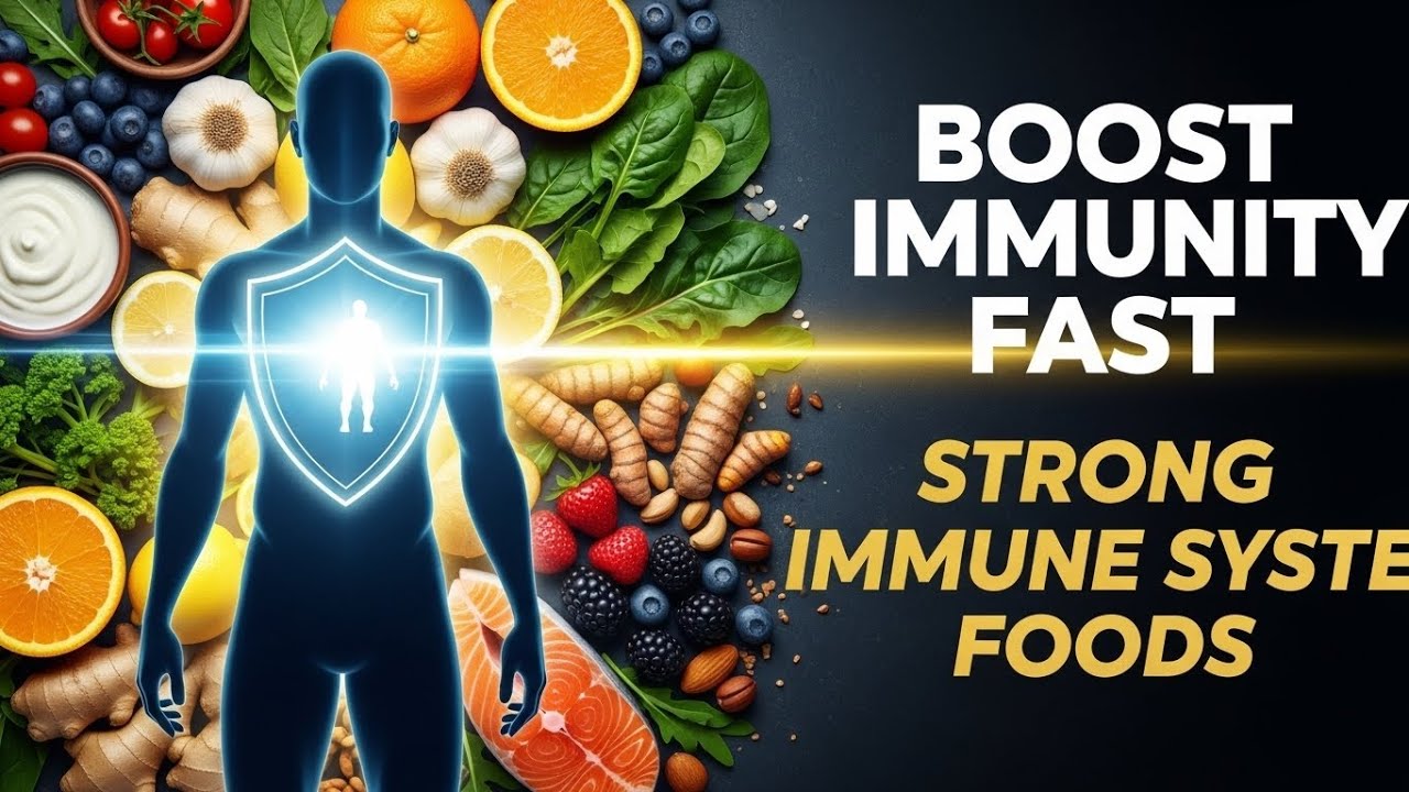 🔥 Foods That Boost Your Immune System Naturally | Strengthen Your Body From Within 💪🥗