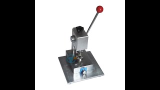 Coin Cell Electrode Dis Cutter for cutting metal foils