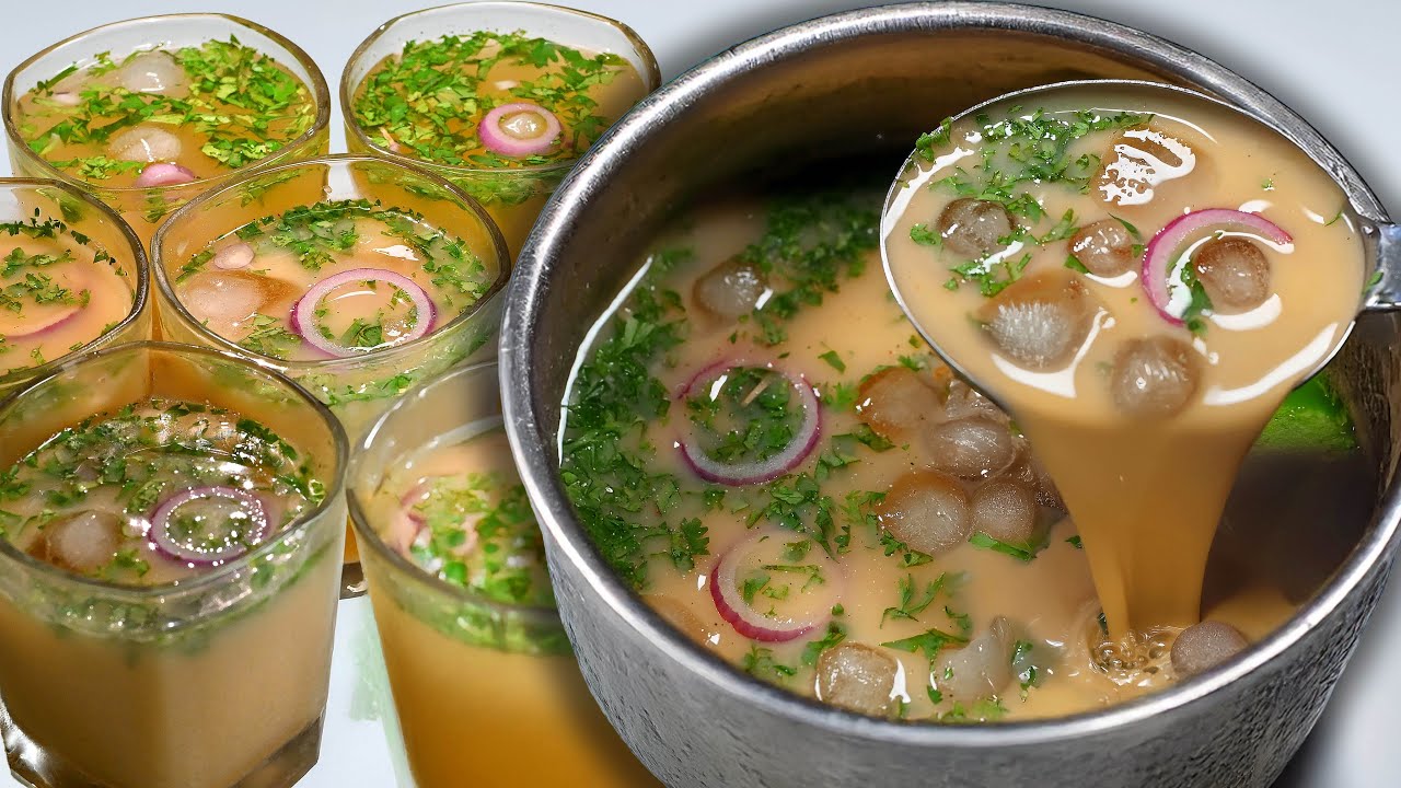 भयंकर गर्मियों में गुणों का खजाना सिर्फ १ मिनट में तैयार | Healthy Desi Summer Drink | Sattu Sharbet