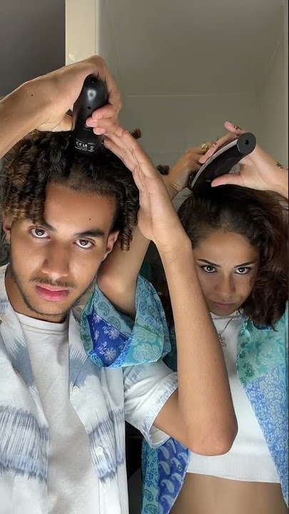Naël se rase les cheveux🧑‍🦲😯 |TIKTOK:➡️naelleziente