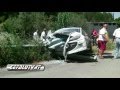 Cefalu  targa florio 2012   tributo a gareth roberts 24 anni navigatore del pilota craig breen