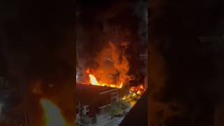 Incendio en Las Mercedes