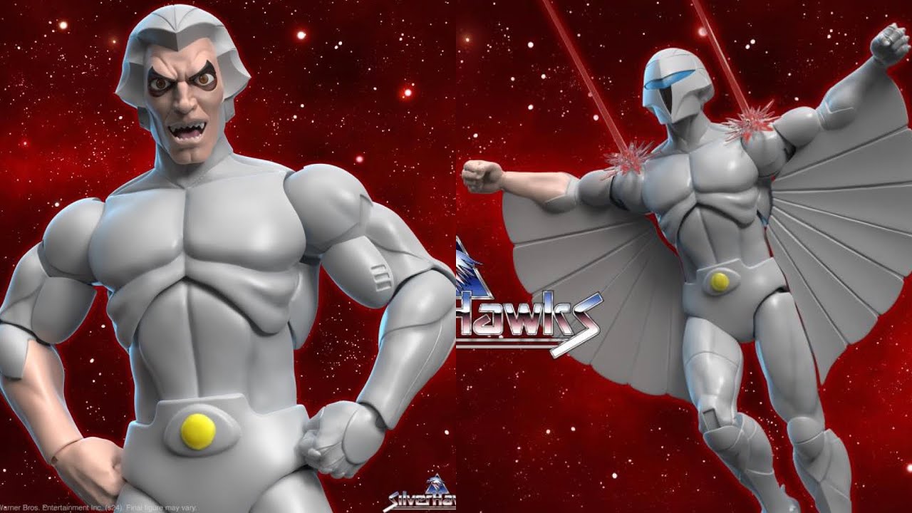 Figurine Silverhawks - Darkbird - Super7 Ultimates - NEUVE