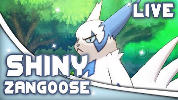 Pokémon ORAS - LIVE SHINY ZANGOOSE After 204 DexNav Encounters (Twitch Highlight)