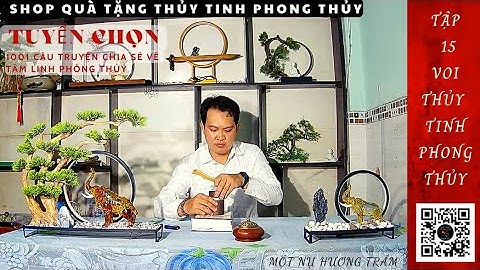 Tượng voi phong thủy kết hợp thác khói trầm hương, quà tặng đẳng cấp và đầy phong thủy