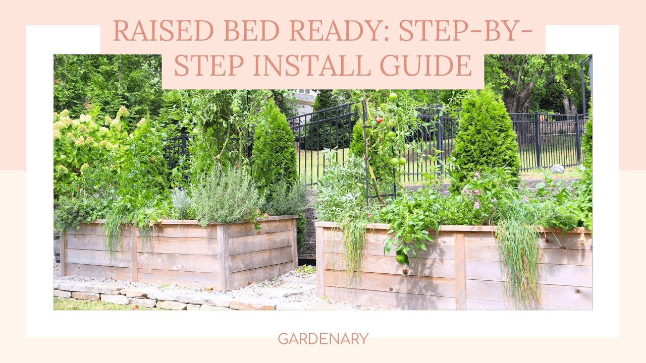 Building Natalie's Raised Beds