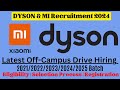 MI off campus drive for 2023/2024/2025 batch |Latest Internship for Freshers| Jobs 2024
