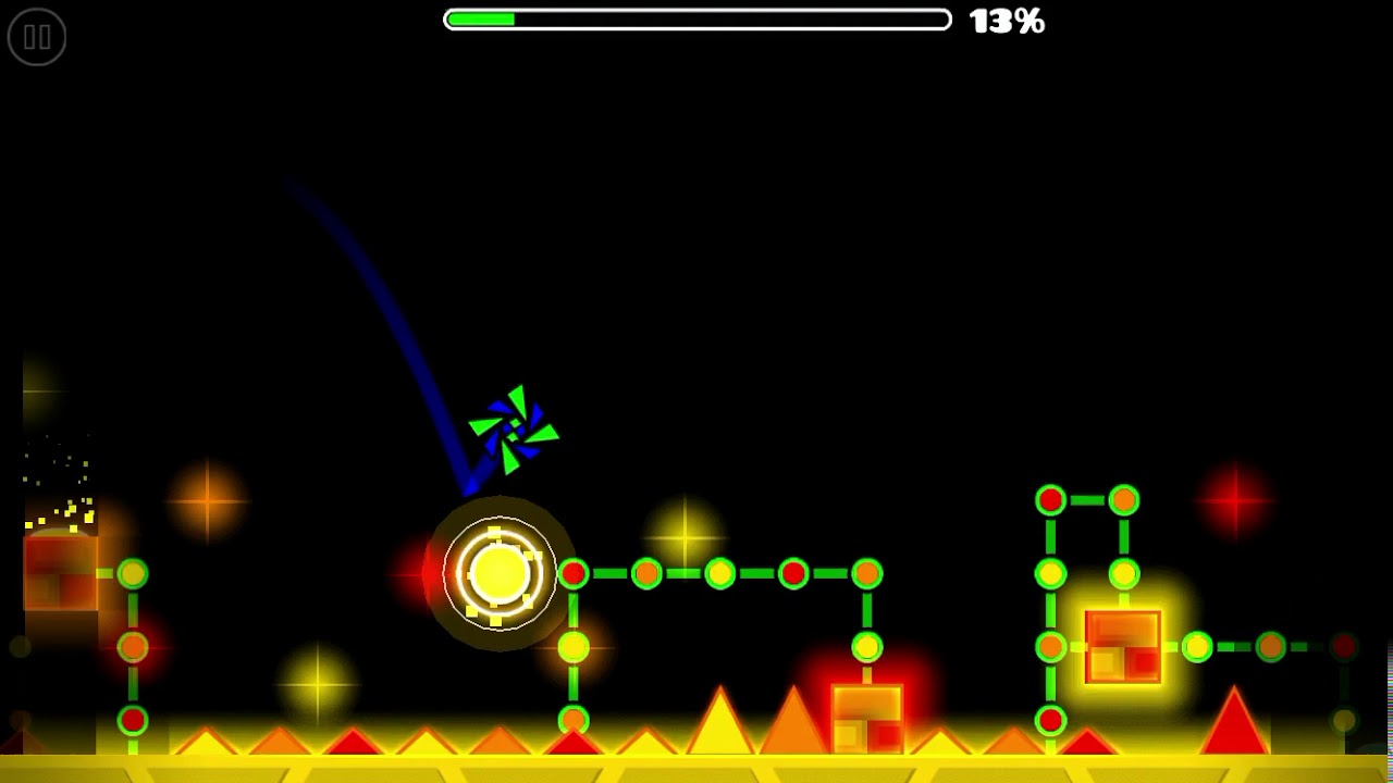Random geometry dash level - YouTube