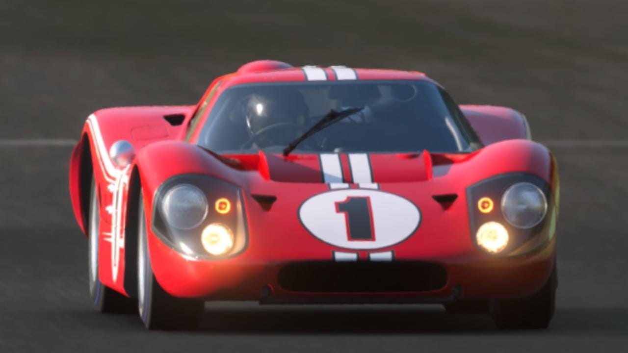 Gran Turismo 7 Replay Art of Cars: Ford GT40 Mark IV Race Car 1967