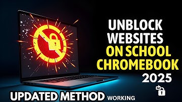 UNBLOCK Websites on School Chromebook in 2025 | Bypass school Chromebook