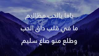 Ziad Bourji - Byekhtelif El Hadis [2020 Series] (Lyrics 2021)