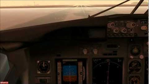 [FS2004] Low-visibility Landing at Rovaniemi (RVN/EFRO) | B737-800