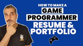 Game Programmer Resume and Portfolio | Gamedev Job application screenshot 5