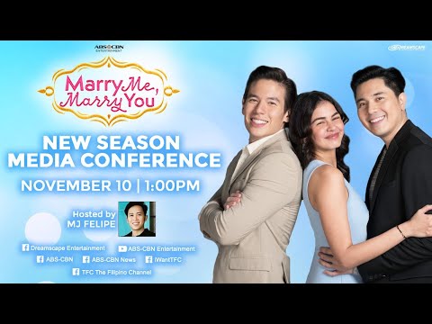 LIVE: Marry Me Marry You New Season Media Conference | November 10, 2021