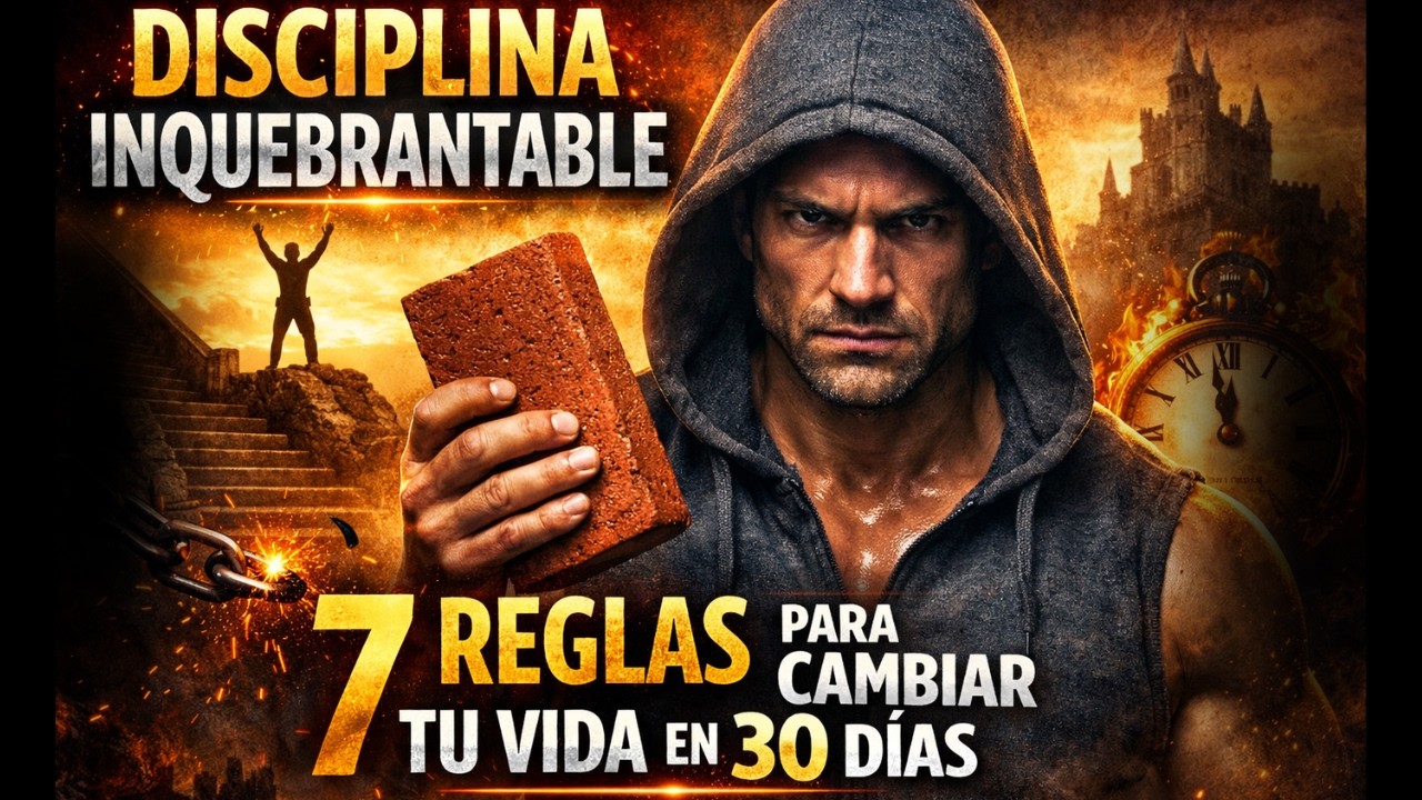 DISCIPLINA INQUEBRANTABLE: 7 Reglas Para Cambiar Tu Vida en 30 Días