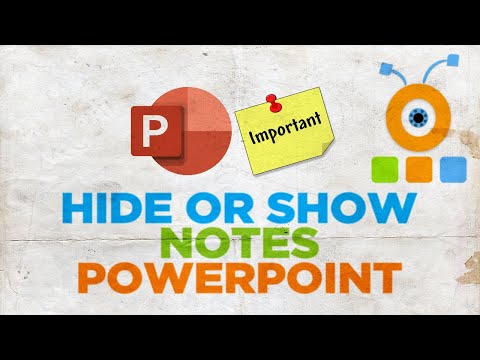 ვიდეო: როგორ გამორთო სპიკერის შენიშვნები PowerPoint 2010-ში?