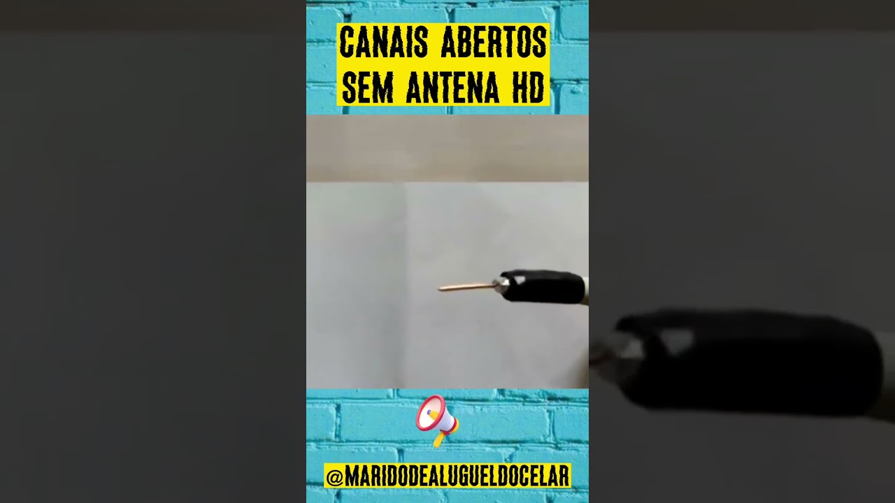 Sintonizando Sinal TV Aberta Sem Antena Digital #Shorts
