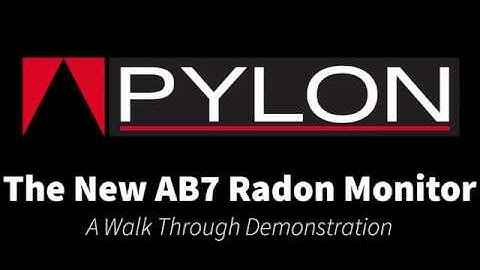 Pylon Electronics New AB7 Radon Monitor