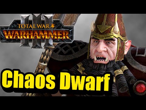 Chaos Dwarf's Status when Warhammer 3 Launches