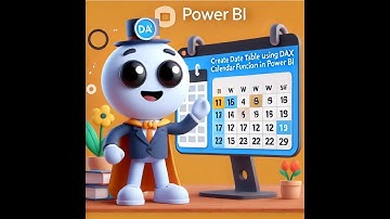 Create a Date Table in Power BI using DAX Calendar Function