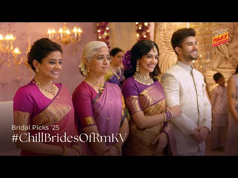 Chill Brides Of RmKV | Bridal Picks ‘25 | Kanchipuram Lino Silk Sarees - video from RmKV