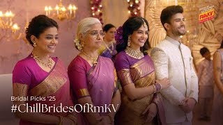 Chill Brides Of RmKV | Bridal Picks ‘25 | Kanchipuram Lino Silk Sarees screenshot 3