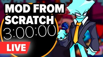 Making a Mod in 3 Hours with FNF Entity Creator @SugarRatio  - LIVE