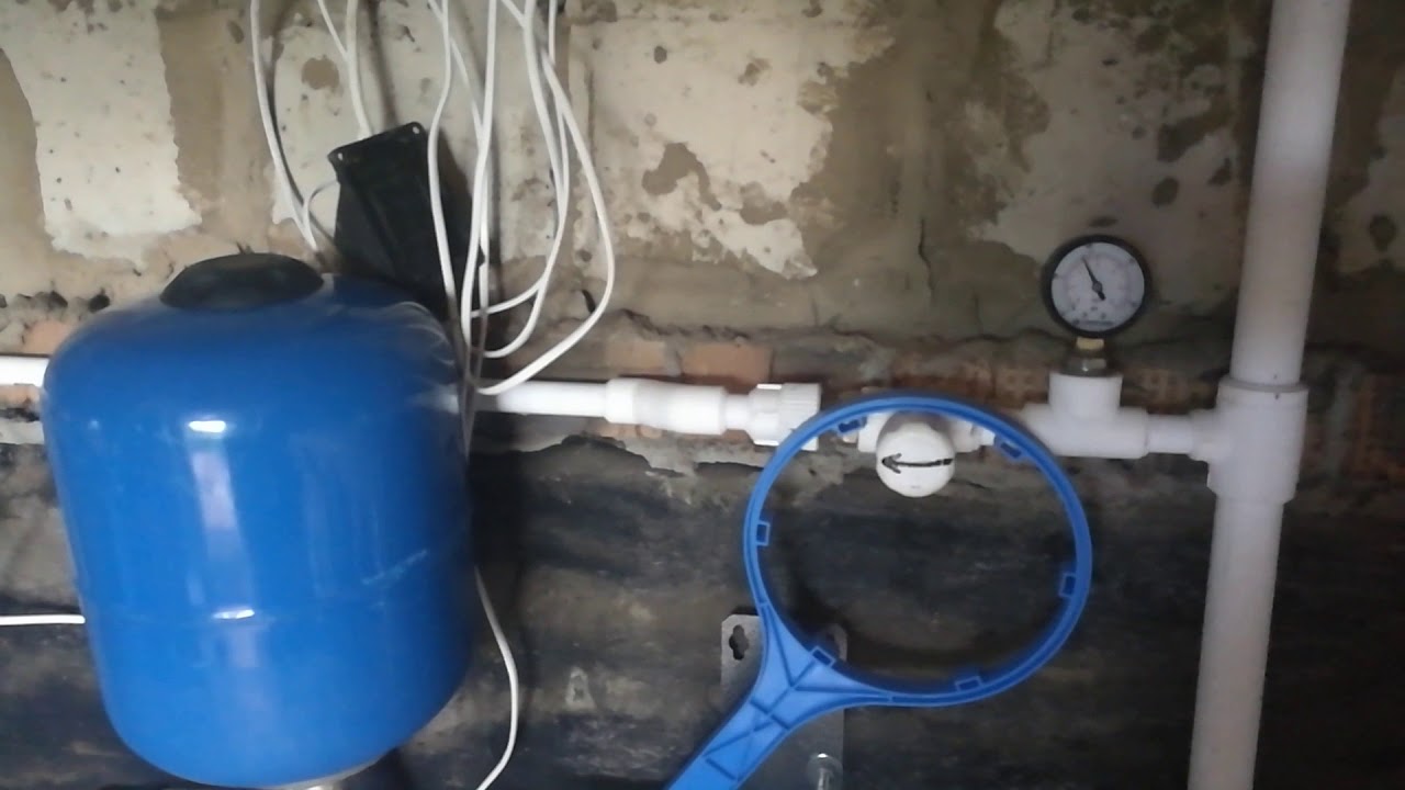 UNIPUMP ВАРУНА - дорогое реле давления с гидроаккумулятором! - YouTube