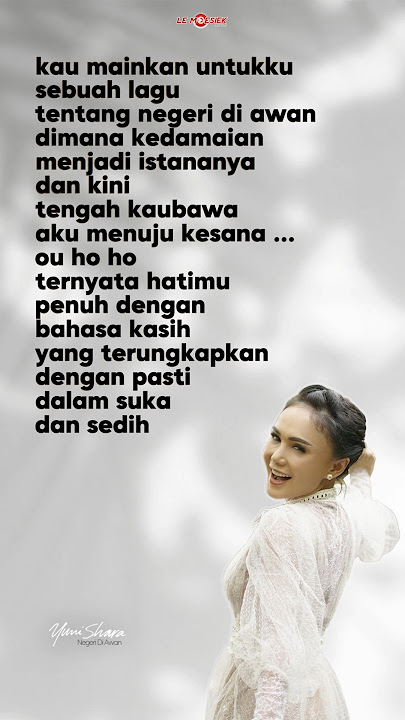Yuni Shara - Negeri Di Awan #shortsvideo #yunishara #liriklagu