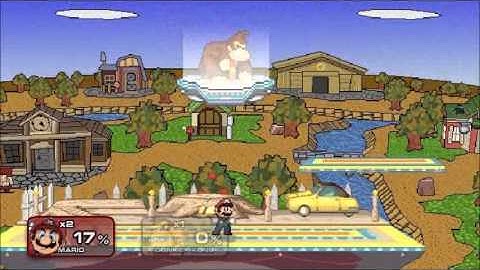 Super Smash Flash 2 v0.9 - Mario V.S. Donkey Kong