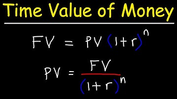 Time Value of Money - Present Value vs Future Value