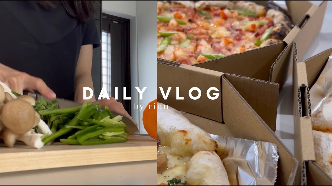 vlog | 夏の終わりを楽しむ主婦の日常🍃カフェ時間とスタバで自分の機嫌をとる🕊️ニトリ購入品,深夜の激辛ラーメン🌶️