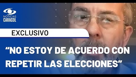 Juan Carlos Delpino habla en exclusiva con Noticias Caracol de anomalías en elecciones de Venezuela
