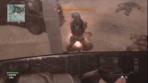 MW3 GLITCHES M.O.A.B KNIFE LAUNCH