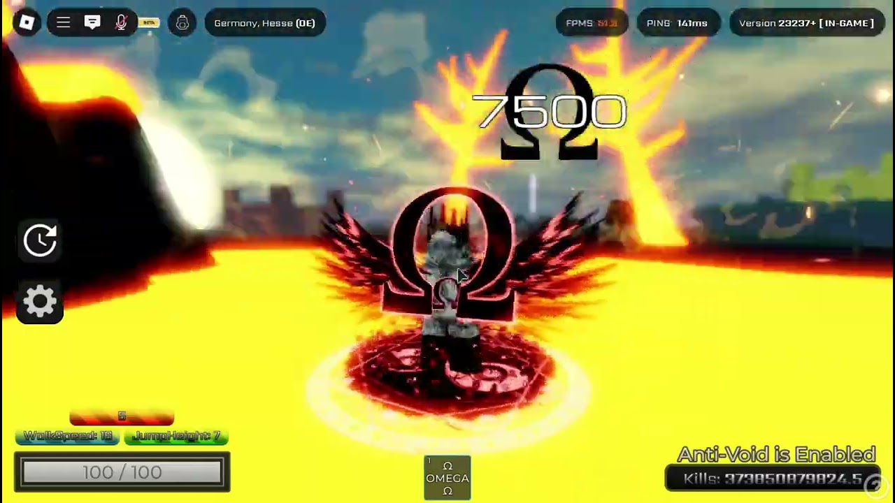 O M E G A - showcase - KILLSTREAK SWORD FIGHTING UNIVERSE (request)