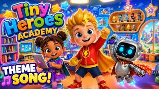 🎵 Tiny Heroes Academy Theme Song | Meet Max, Luna & Bolt Bot! 🌟