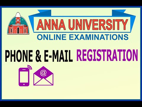 Anna University Online Exam - Mobile & Mail Registration