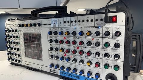 SWITCHTRIX ELECTRONICS SYNTHE A100/EMS SYNTHI A/EMS SYNTHI 100