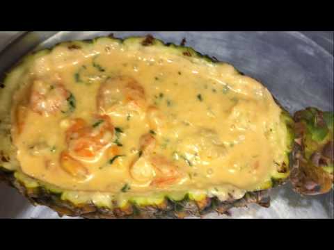 Vídeo: Salada De Camarão No Abacaxi