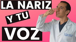 ¿La cirugia de nariz mejora tu voz? La nariz, la rinoplastia y la voz