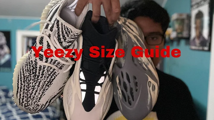 THE COMPLETE YEEZY SIZING GUIDE! (EVERY MODEL INCLUDED)