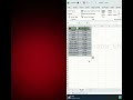 excel shortcut #shorts #shortvideo #shortsfeed #ytshorts