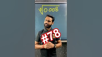 Day 78 || Must know Cube root hack 😎 #Learnalaya #maths #math #viral #shorts