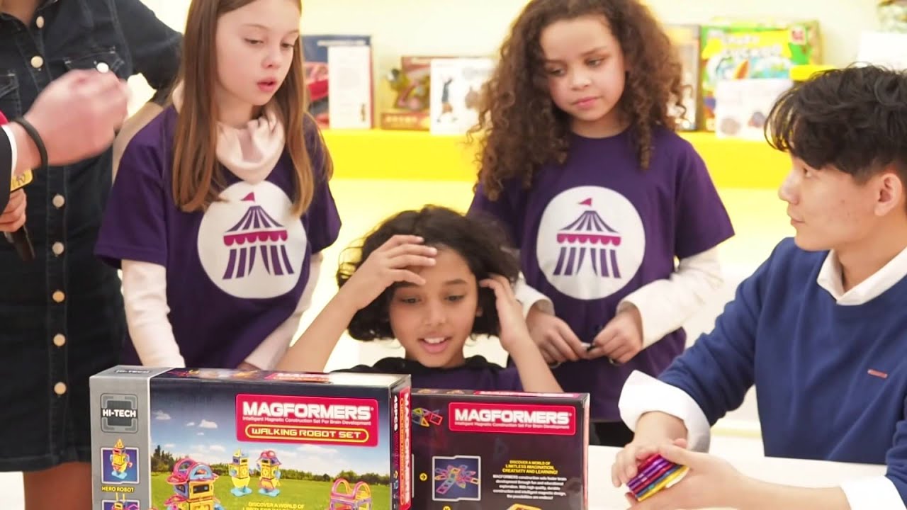 Magformers at Olympia toy fair